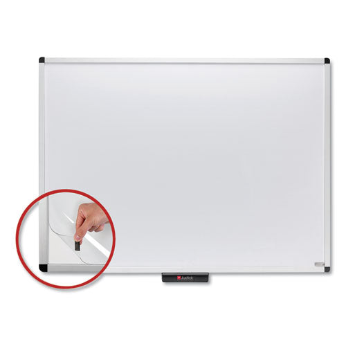 Smead® Justick By Smead Dry-erase Board With Frame, 48" X 36", White freeshipping - TVN Wholesale