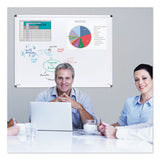 Smead® Justick By Smead Dry-erase Board With Frame, 48" X 36", White freeshipping - TVN Wholesale
