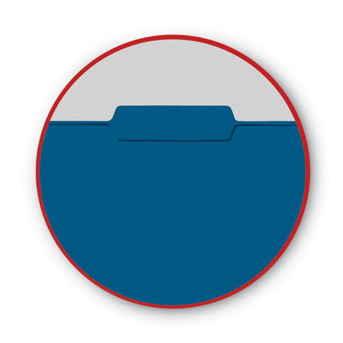 Smead® Interior File Folders, 1-3-cut Tabs, Letter Size, Sky Blue, 100-box freeshipping - TVN Wholesale