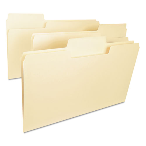 Smead® Supertab Top Tab File Folders, 1-3-cut Tabs, Legal Size, 11 Pt. Manila, 100-box freeshipping - TVN Wholesale