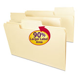 Smead® Supertab Top Tab File Folders, 1-3-cut Tabs, Legal Size, 11 Pt. Manila, 100-box freeshipping - TVN Wholesale