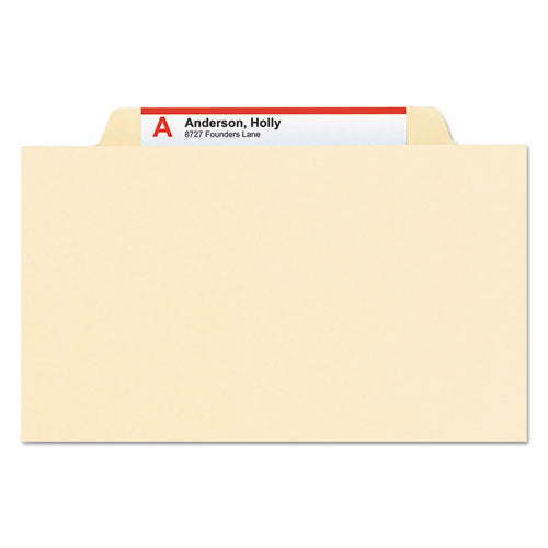 Smead® Manila Four- And Six-section Top Tab Classification Folders, 1 Divider, Legal Size, Manila, 10-box freeshipping - TVN Wholesale