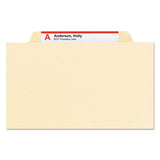 Smead® Manila Four- And Six-section Top Tab Classification Folders, 1 Divider, Legal Size, Manila, 10-box freeshipping - TVN Wholesale