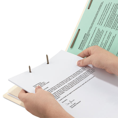 Smead® Manila Four- And Six-section Top Tab Classification Folders, 1 Divider, Legal Size, Manila, 10-box freeshipping - TVN Wholesale