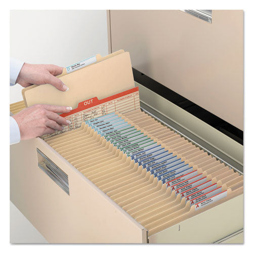 Smead® Manila Four- And Six-section Top Tab Classification Folders, 1 Divider, Legal Size, Manila, 10-box freeshipping - TVN Wholesale