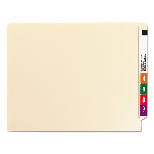 Smead® Manila End Tab Classification Folders, 2 Dividers, Letter Size, Manila, 10-box freeshipping - TVN Wholesale
