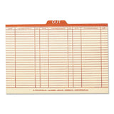 Smead® Manila Out Guides, Printed Form Style, 1-5-cut Top Tab, Out, 8.5 X 14, Manila, 100-box freeshipping - TVN Wholesale