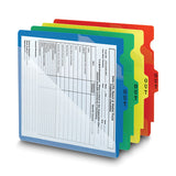 Smead® End Tab Poly Out Guides, Two-pocket Style, 1-3-cut End Tab, Out, 8.5 X 11, Red, 50-box freeshipping - TVN Wholesale