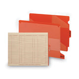 Smead® End Tab Poly Out Guides, Two-pocket Style, 1-3-cut End Tab, Out, 8.5 X 11, Red, 50-box freeshipping - TVN Wholesale
