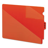 Smead® End Tab Poly Out Guides, Two-pocket Style, 1-3-cut End Tab, Out, 8.5 X 11, Red, 50-box freeshipping - TVN Wholesale