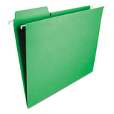 Smead® Fastab Hanging Folders, Letter Size, 1-3-cut Tab, Green, 20-box freeshipping - TVN Wholesale