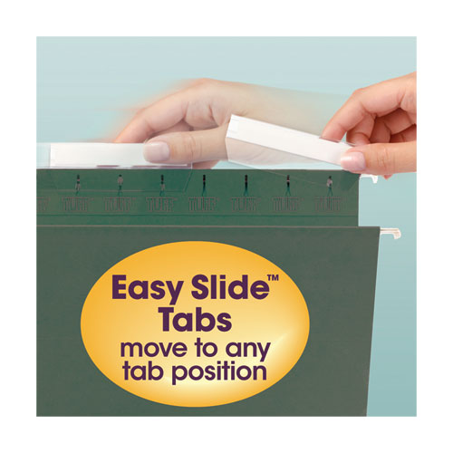 Smead® Tuff Hanging Folders With Easy Slide Tab, Legal Size, 1-3-cut Tab, Standard Green, 20-box freeshipping - TVN Wholesale