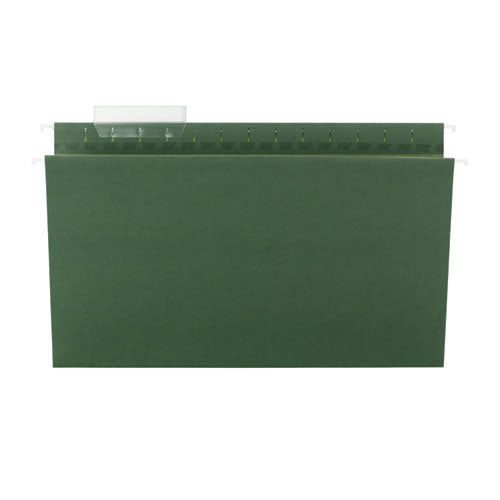 Smead® Tuff Hanging Folders With Easy Slide Tab, Legal Size, 1-3-cut Tab, Standard Green, 20-box freeshipping - TVN Wholesale