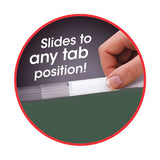 Smead® Tuff Hanging Folders With Easy Slide Tab, Legal Size, 1-3-cut Tab, Standard Green, 20-box freeshipping - TVN Wholesale
