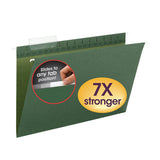 Smead® Tuff Hanging Folders With Easy Slide Tab, Legal Size, 1-3-cut Tab, Standard Green, 20-box freeshipping - TVN Wholesale