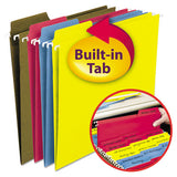 Smead® Fastab Hanging Folders, Legal Size, 1-3-cut Tab, Standard Green, 20-box freeshipping - TVN Wholesale