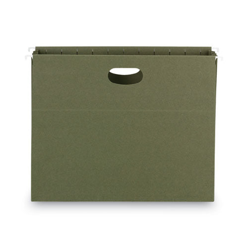 Smead® 100% Recycled Hanging Pockets With Full-height Gusset, Letter Size, Standard Green, 10-box freeshipping - TVN Wholesale