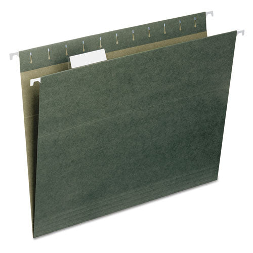 Smead® 100% Recycled Hanging File Folders, Letter Size, 1-5-cut Tab, Standard Green, 25-box freeshipping - TVN Wholesale
