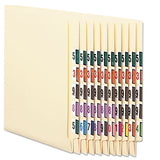 Smead® Numerical End Tab File Folder Labels, 6, 1.5 X 1.5, Green, 250-roll freeshipping - TVN Wholesale