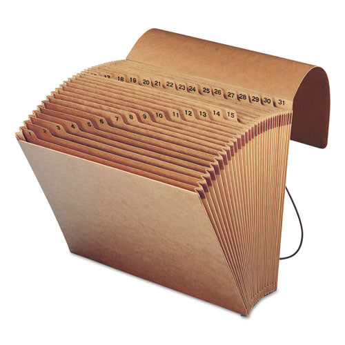 Smead® Indexed Expanding Kraft Files, 31 Sections, 1-31-cut Tab, Letter Size, Kraft freeshipping - TVN Wholesale