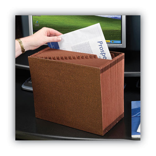Smead® Tuff Expanding Files, 21 Sections, 1-21-cut Tab, Legal Size, Redrope freeshipping - TVN Wholesale