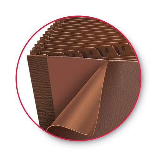 Smead® Tuff Expanding Files, 31 Sections, 1-31-cut Tab, Letter Size, Redrope freeshipping - TVN Wholesale