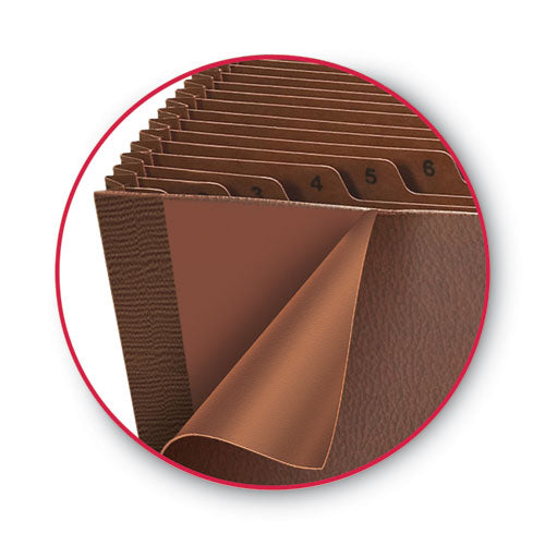 Smead® Tuff Expanding Files, 31 Sections, 1-31-cut Tab, Legal Size, Redrope freeshipping - TVN Wholesale