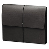 Smead® Extra-wide Expanding Wallets W- Elastic Cord, 5.25" Expansion, 1 Section, Letter Size, Navy Blue freeshipping - TVN Wholesale