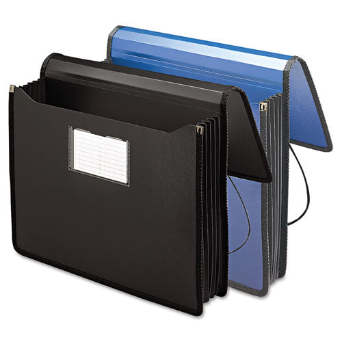 Smead® Poly Premium Wallets, 5.25" Expansion, 1 Section, Letter Size, Black freeshipping - TVN Wholesale