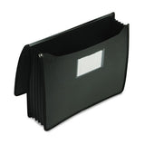 Smead® Poly Premium Wallets, 5.25" Expansion, 1 Section, Letter Size, Black freeshipping - TVN Wholesale