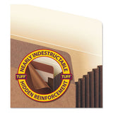 Smead® Redrope Tuff Pocket Drop-front File Pockets W- Fully Lined Gussets, 5.25" Expansion, Letter Size, Redrope, 10-box freeshipping - TVN Wholesale