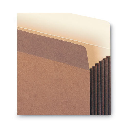 Smead® Redrope Drop-front File Pockets W- Fully Lined Gussets, 5.25" Expansion, Legal Size, Redrope, 10-box freeshipping - TVN Wholesale