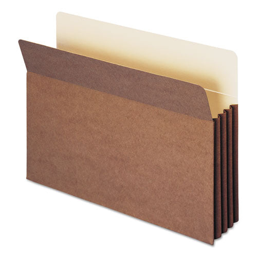 Smead® Redrope Tuff Pocket Drop-front File Pockets W- Fully Lined Gussets, 3.5" Expansion, Legal Size, Redrope, 10-box freeshipping - TVN Wholesale