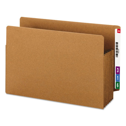 Smead® Heavy-duty Redrope End Tab Tuff Pockets, 5.25" Expansion, Legal Size, Redrope, 10-box freeshipping - TVN Wholesale
