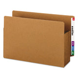 Smead® Heavy-duty Redrope End Tab Tuff Pockets, 5.25" Expansion, Legal Size, Redrope, 10-box freeshipping - TVN Wholesale