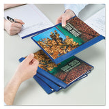 Smead® Clear Front Report Cover, Double-prong Fastener,  0.5" Capacity, 8.5 X 11, Clear-blue, 25-box freeshipping - TVN Wholesale