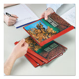 Smead® Poly Report Cover, Tang Clip, Letter, 1-2" Capacity, Clear-red, 25-box freeshipping - TVN Wholesale