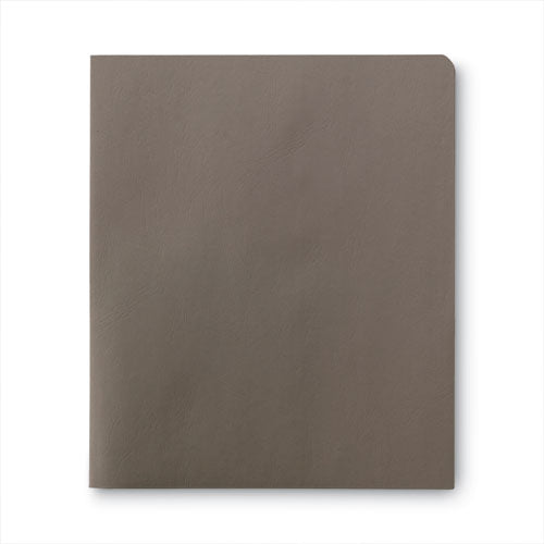 Smead® Two-pocket Folder, Embossed Leather Grain Paper, Gray, 25-box freeshipping - TVN Wholesale