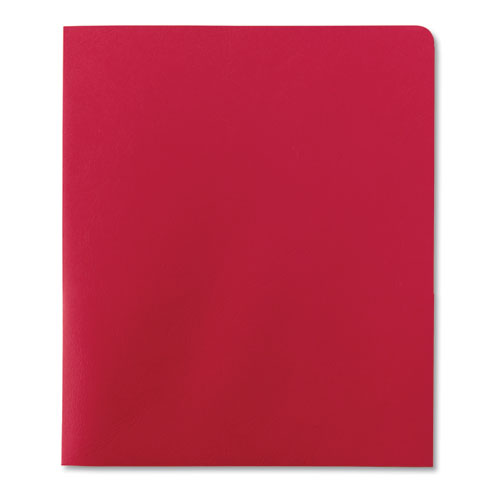 Smead® Lockit Two-pocket Folder, Textured Paper, 100-sheet Capacity, 11 X 8.5, Red, 25-box freeshipping - TVN Wholesale
