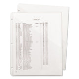 Smead® Organized Up Poly Slash Jackets, 2-sections, Letter Size, Clear, 5-pack freeshipping - TVN Wholesale
