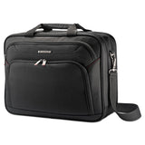 Samsonite® Xenon 3 Toploader Briefcase, 16.5" X 4.75" X 12.75", Polyester, Black freeshipping - TVN Wholesale