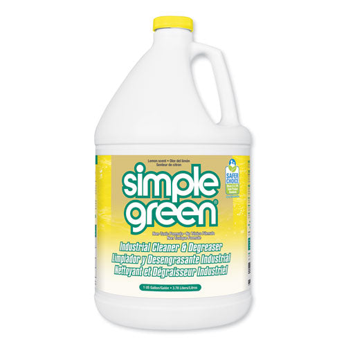 Simple Green® Industrial Cleaner And Degreaser, Concentrated, Lemon, 1 Gal Bottle, 6-carton freeshipping - TVN Wholesale