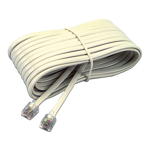 Softalk® Telephone Extension Cord, Plug-plug, 25 Ft., Ivory freeshipping - TVN Wholesale