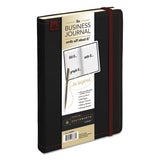 Southworth® Business Journal, 1 Subject, Narrow Rule-quadrille Rule, Black Cover, 8.25 X 5.13, 240 Sheets freeshipping - TVN Wholesale
