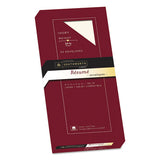 Southworth® 100% Cotton Resume Envelope, #10, Commercial Flap, Gummed Closure, 4.13 X 9.5, Ivory, 50-box freeshipping - TVN Wholesale