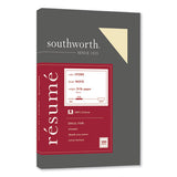 Southworth® 100% Cotton Resume Paper, 95 Bright, 32 Lb, 8.5 X 11, White, 100-pack freeshipping - TVN Wholesale