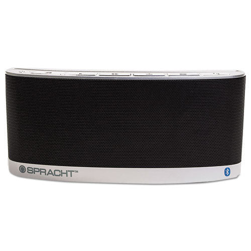 Spracht Blunote 2 Portable Wireless Bluetooth Speaker, Black-silver freeshipping - TVN Wholesale