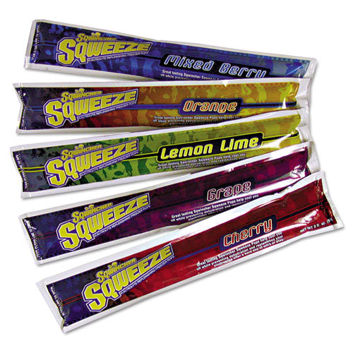 Sqwincher® Sqweeze Freeze Pops, Assorted Flavors, 3 Oz Packets, 150-carton freeshipping - TVN Wholesale