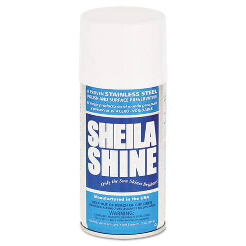 Sheila Shine Stainless Steel Cleaner And Polish, 10 Oz Aerosol Spray freeshipping - TVN Wholesale