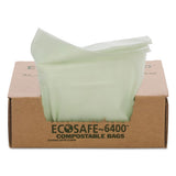 Stout® by Envision™ Ecosafe-6400 Bags, 13 Gal, 0.85 Mil, 24" X 30", Green, 45-box freeshipping - TVN Wholesale